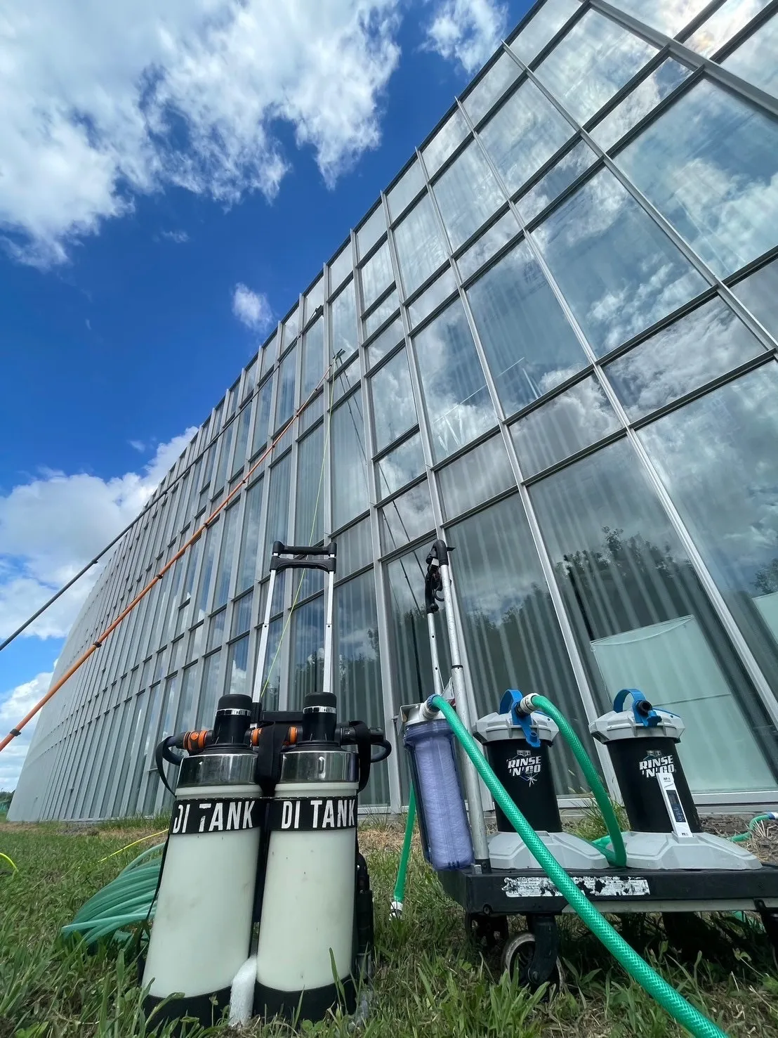 ガラスクリーニング