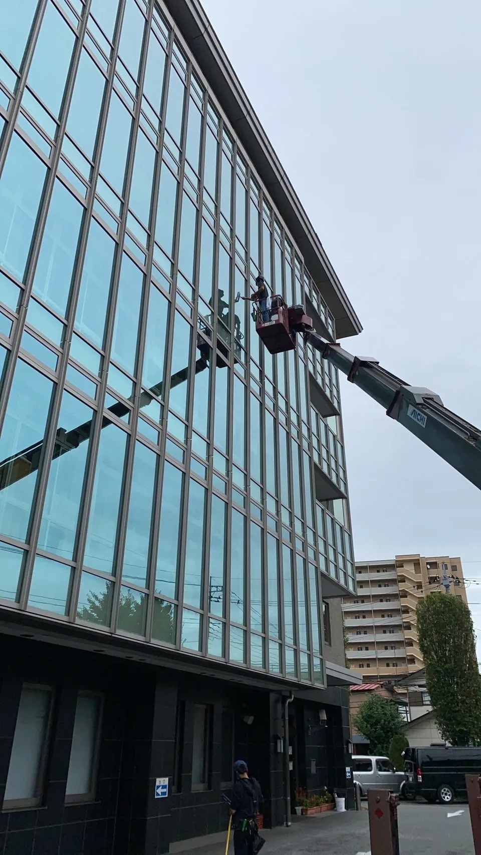 ガラスクリーニング