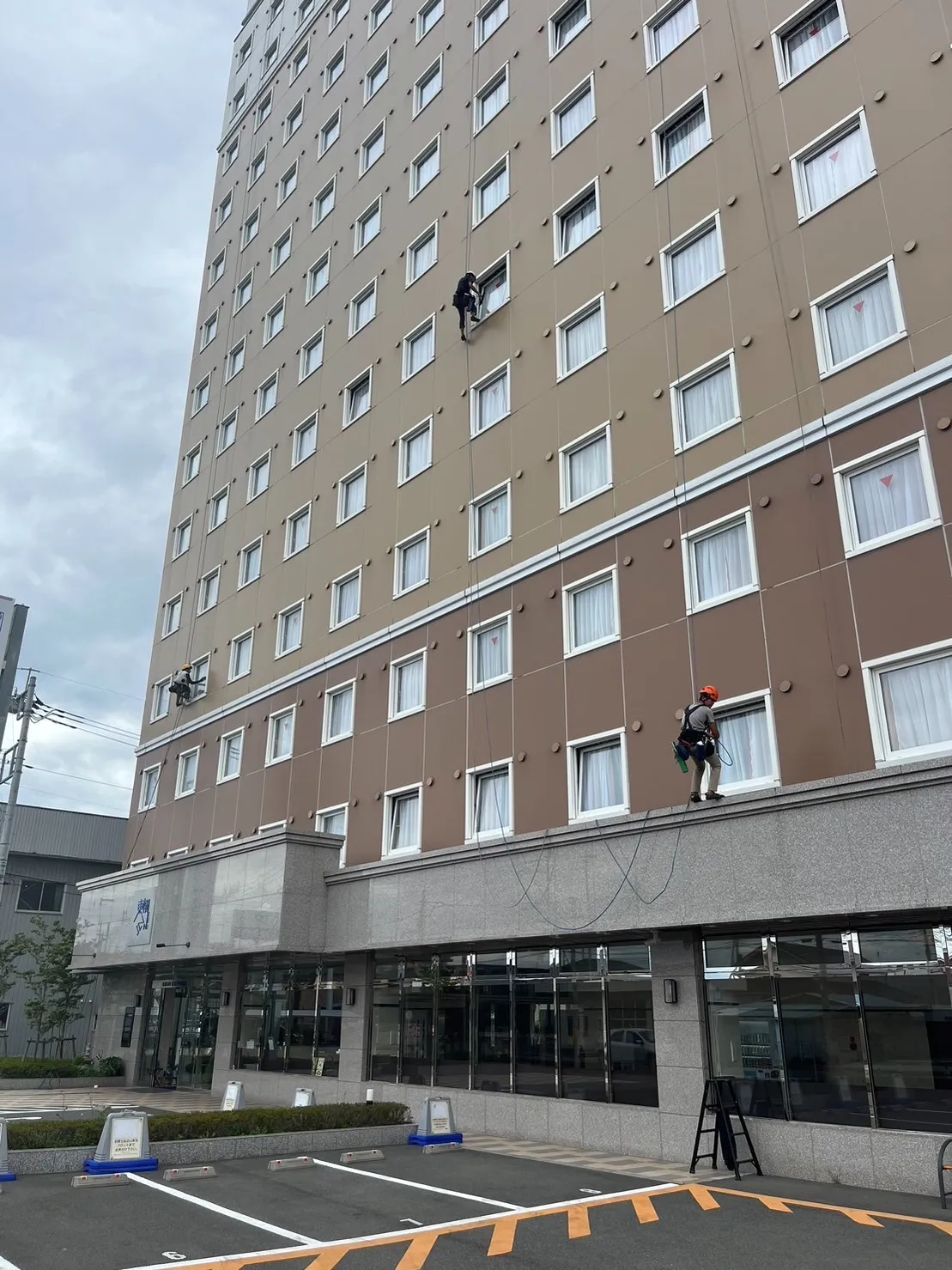 ガラスクリーニング